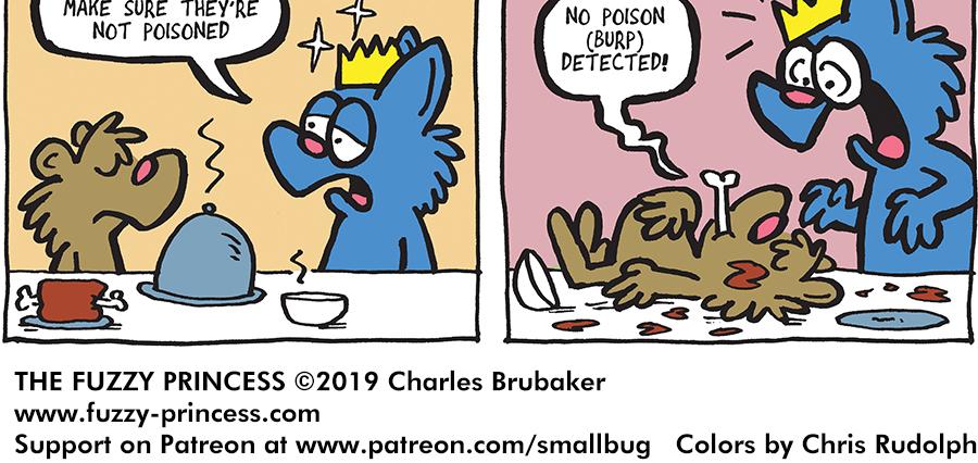 The Fuzzy Princess - Episode 449, Page 1: 2019-07-31-Hiring Pains